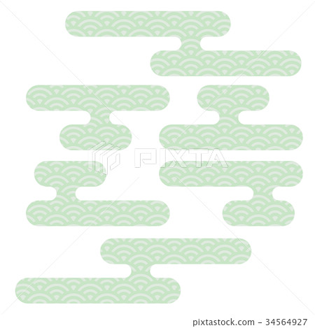 Blue sea wave equal magnification 34564927