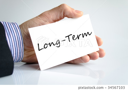 Long-Term text concept 34567103