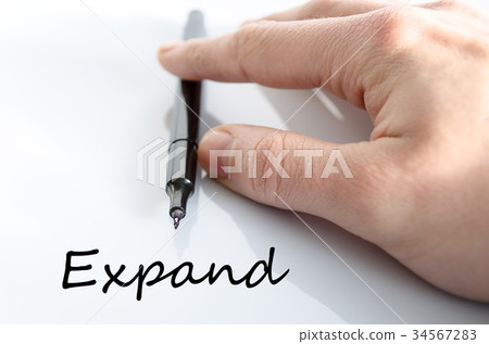 Expand text concept 34567283
