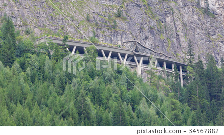 Alpine pathway in southern Austria 34567882