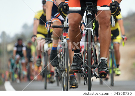 Cycling competition,cyclist athletes riding a race Cycling competition,cyclist athletes riding a race 34568720