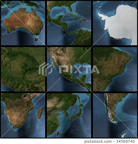Around the World 3d rendering Around the World 3d rendering 34569740