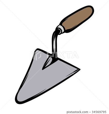 Trowel icon cartoon Trowel icon cartoon 34569795