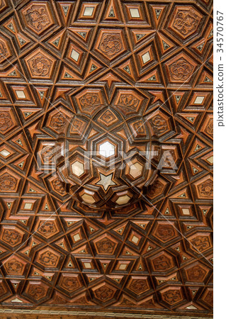 Ottoaman geometric arts on wood 34570767