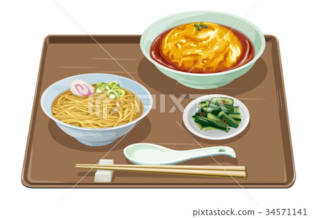 Tian jin, half ramen 34571141