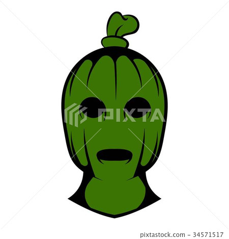 Thief with stocking over his head icon 34571517