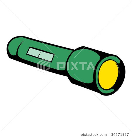 Flashlight icon, icon cartoon 34571557