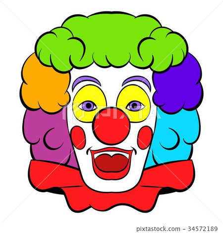 图库插图: clown icon, icon cartoon