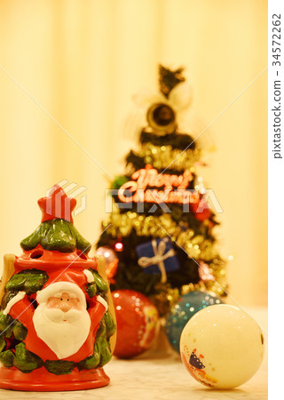 Santa Claus and Christmas Tree Santa Claus and Christmas Tree 34572262