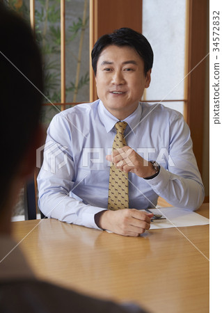 New employee, restaurant, business 34572832