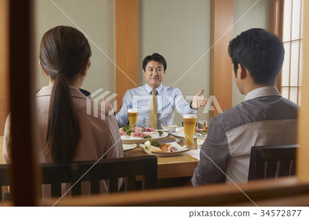 New employee, restaurant, business 34572877