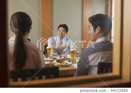 新員工，餐廳，商業 34572880