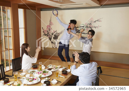 新員工，餐廳，商業 34572965