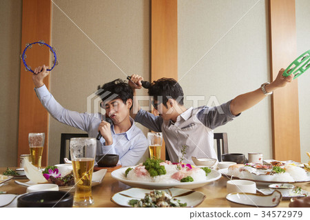 新員工，餐廳，商業 34572979