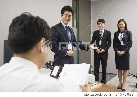 New employee, company, business New employee, company, business 34573038