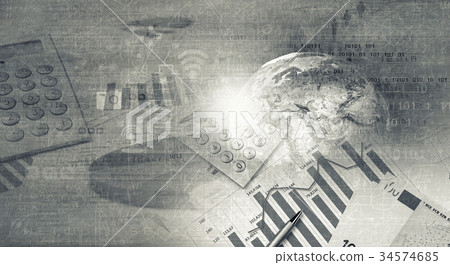Business theme 34574685