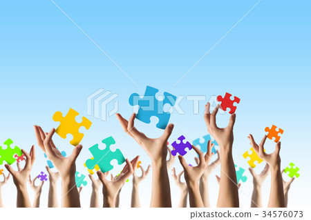 Connection and teamwork 34576073