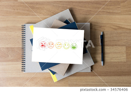 business man and woman select happy on evaluation? business man and woman select happy on evaluation? 34576406