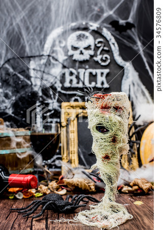 wine for Halloween party solf drink 34576809