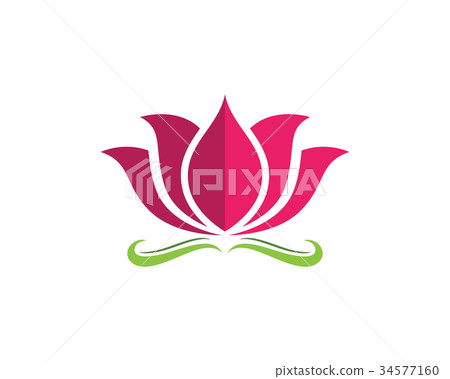 Beauty Vector flowers logo 34577160
