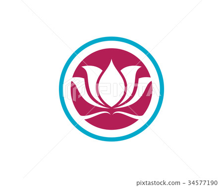 Beauty Vector flowers logo 34577190