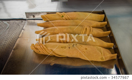 Japanese crepes. 34577987