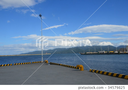 "Ryotsu port" of Sado Island (Sado City, Niigata Prefecture) 34579825