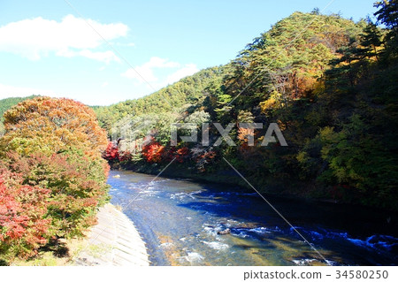 Kuji River（福島縣Yamatsuri鎮） 34580250