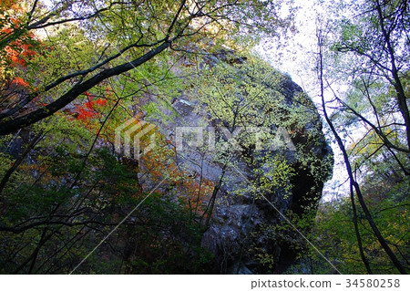 Yasaiyama的巨岩（福島縣，Yashima） 34580258