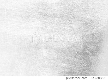 Silver foil texture background 34580335