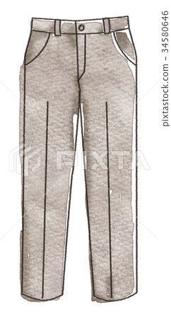 Illustration of pants 34580646