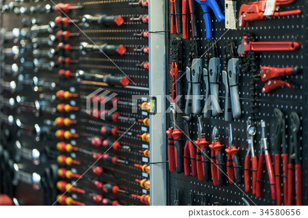 tool in maintenance shop 34580656