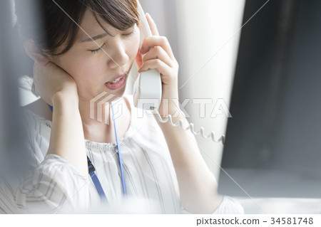 女性商務Deskwork 女性商務Deskwork 34581748