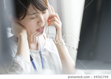 女性商務Deskwork 女性商務Deskwork 34581749