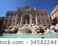  Trevi Fountain 34582244