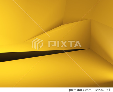 yellow polygon abstract background - Stock Illustration [34582951] - PIXTA