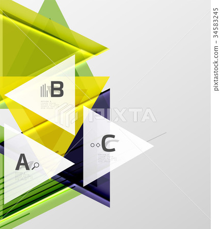 Triangles and geometric shapes abstract background Triangles and geometric shapes abstract background 34583245