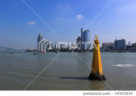 Lujiang River Cityscape Lujiang River Cityscape 34583834