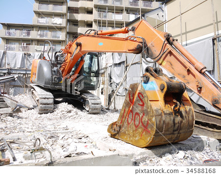 Demolition work Demolition work 34588168