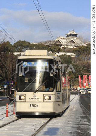 熊本雪纜車9700和熊本城堡 熊本雪纜車9700和熊本城堡 34589565