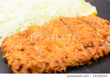 美味的炸豬排 美味的炸豬排 34590030