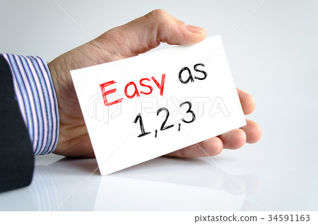 Easy text concept Easy text concept 34591163