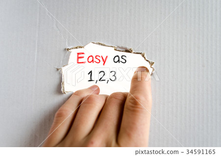 Easy text concept Easy text concept 34591165