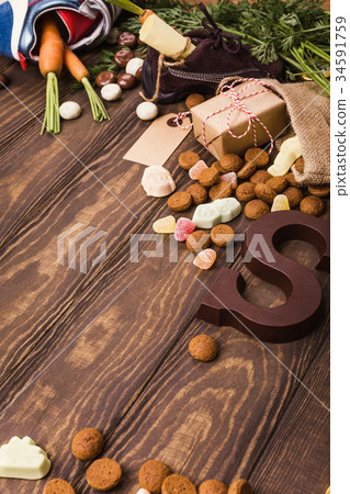 Dutch holiday Sinterklaas background Dutch holiday Sinterklaas background 34591759