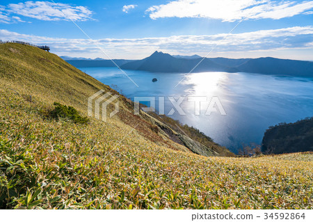 秋天的“北海道”摩週湖 秋天的“北海道”摩週湖 34592864