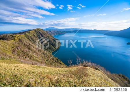 秋天的“北海道”摩週湖 34592866