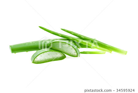 Aloe vera isolated on white background Aloe vera isolated on white background 34595924