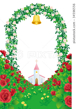 導致教會的花道路 34596556