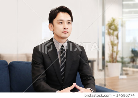 Image of young entrepreneur businessmen sales · consultant · interview stock photos Image of young entrepreneur businessmen sales · consultant · interview stock photos 34596774