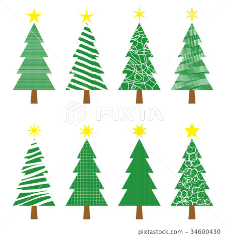 Christmas tree set 34600430